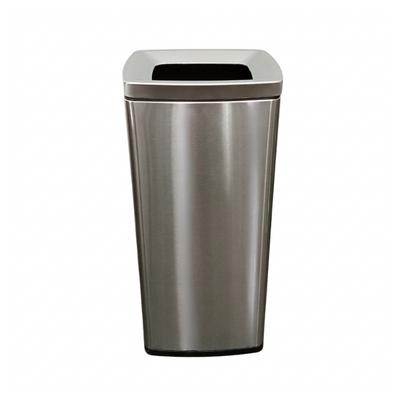 Papelera de Acero Inoxidable 30L Cepillado